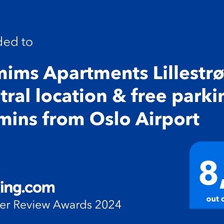 Demims Apartments Lillestrom - Central Location & Parking Luaran gambar