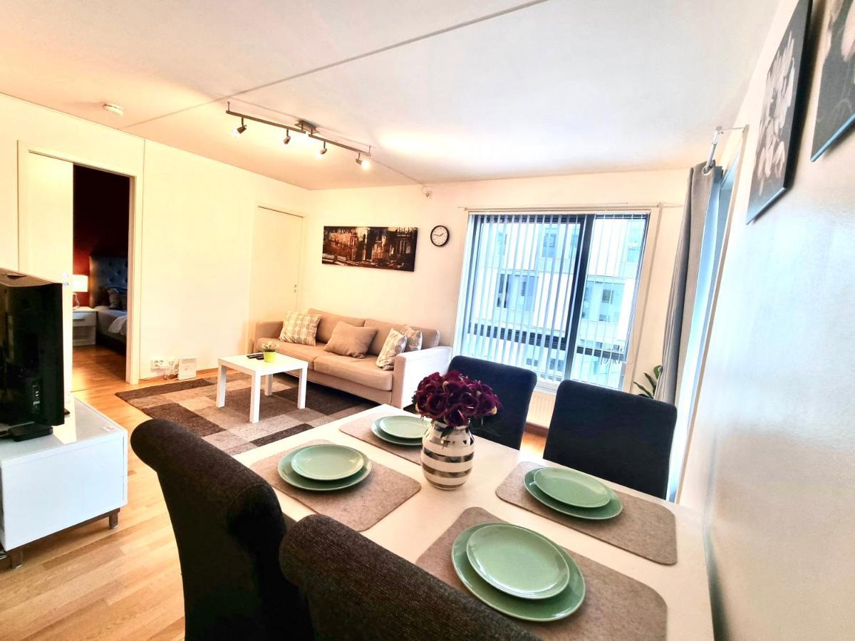 Demims Apartments Lillestrom - Central Location & Parking Luaran gambar