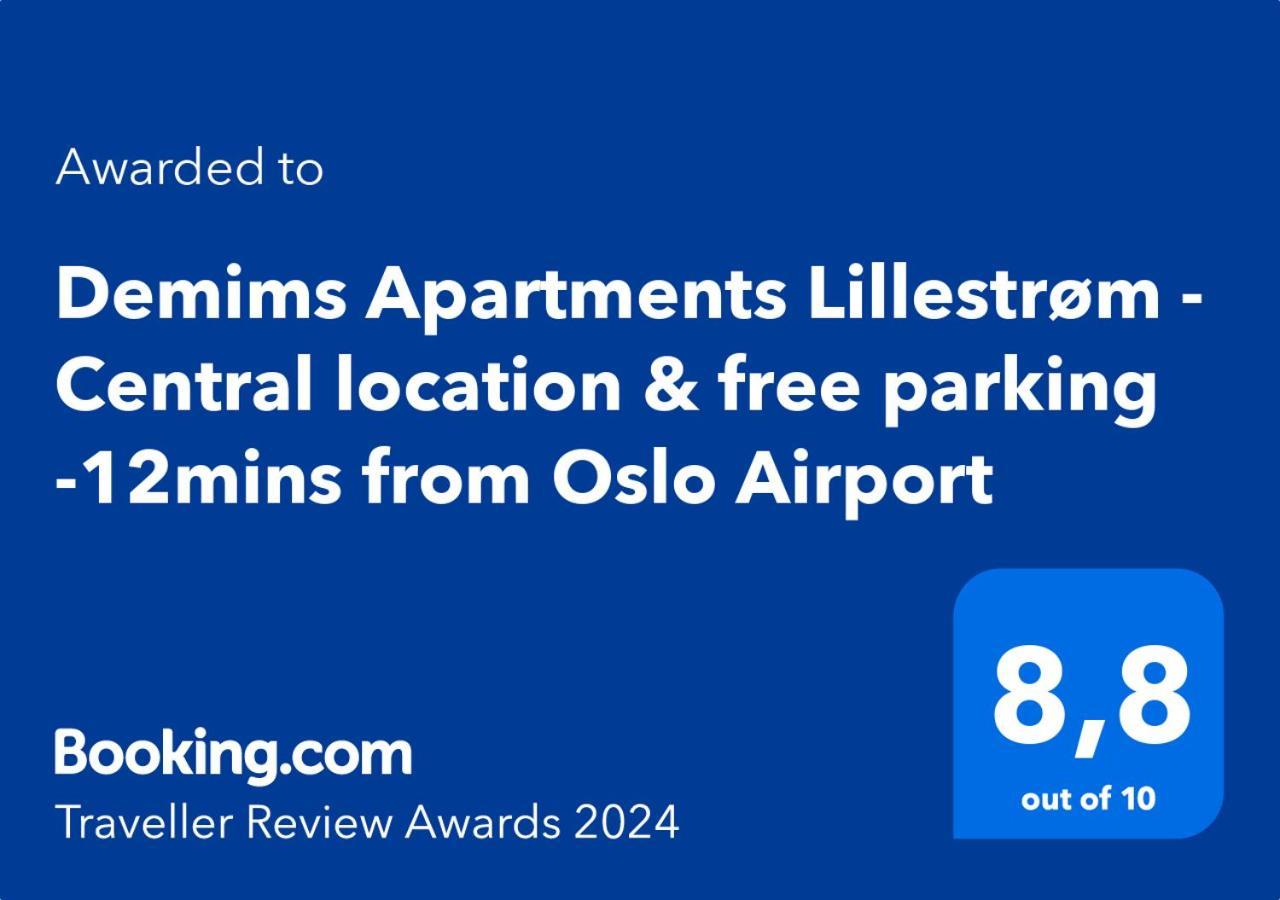 Demims Apartments Lillestrom - Central Location & Parking Luaran gambar